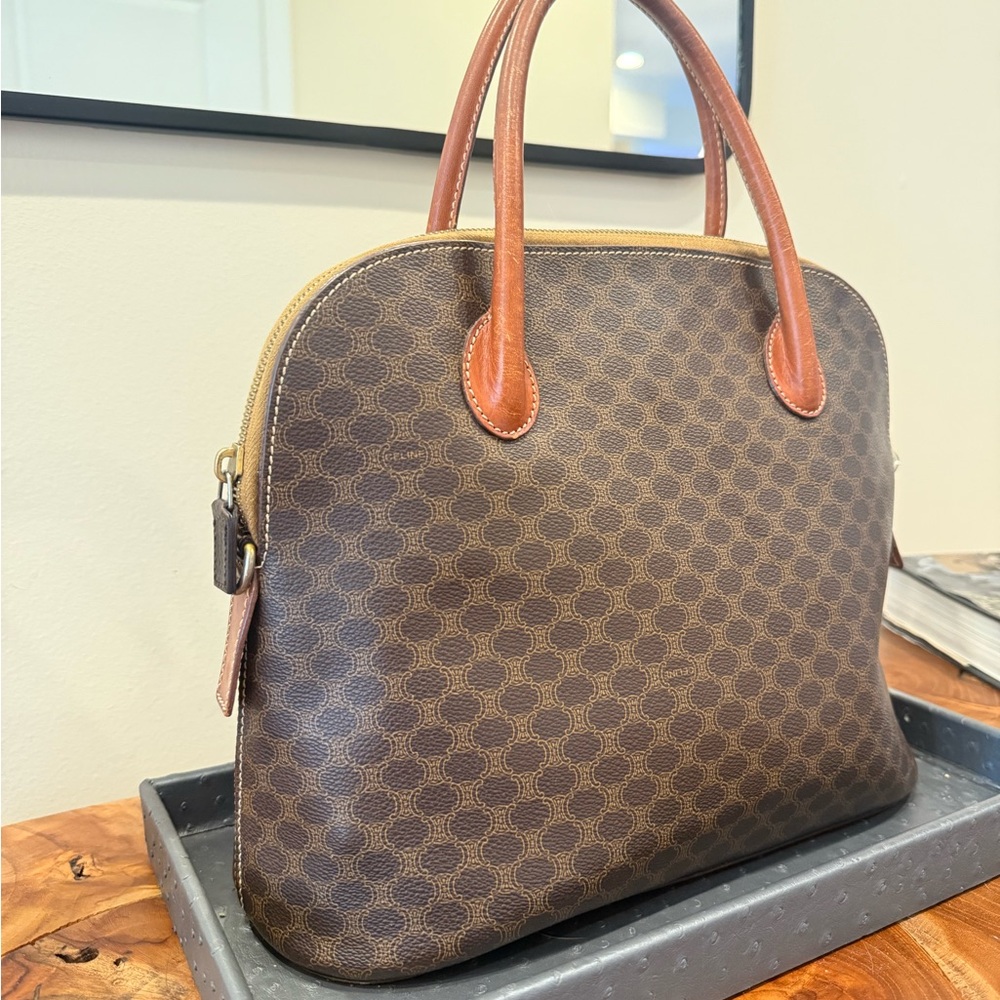 Celine Authentic Patterned Handbag - image 2
